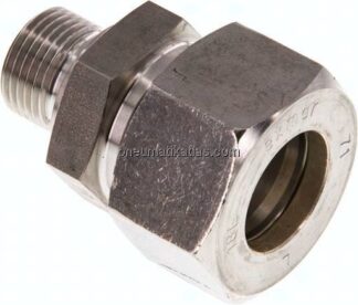 Gerade Schneidringverschr. G 3/8"-18 L (M26x1,5), Klemmring 1.4571 (NC)