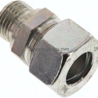 Gerade Schneidringverschr. G 1/2"-18 L (M26x1,5), Stahl verzinkt