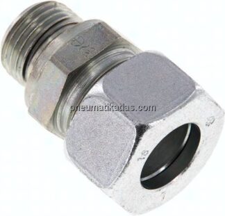 Gerade Schneidringverschr. G 1/2"-18 L (M26x1,5), Stahl verzinkt