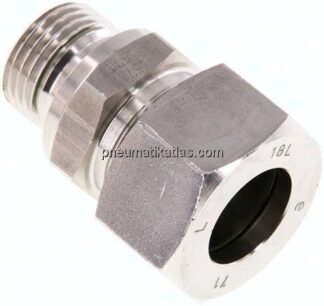 Gerade Schneidringverschr. G 1/2"-18 L (M26x1,5), 1.4571