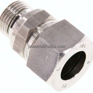 Gerade Schneidringverschr. G 1/2"-18 L (M26x1,5), 1.4571