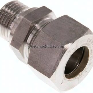 Gerade Schneidringverschr. G 1/2"-18 L (M26x1,5), Klemmring 1.4571 (NC)