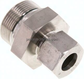 Gerade Schneidringverschr. G 1-1/2"-20 S (M30x2), 1.4571
