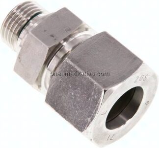 Gerade Schneidringverschr. G 1/2"-20 S (M30x2), 1.4571