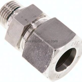Gerade Schneidringverschr. G 1/2"-20 S (M30x2), 1.4571