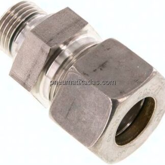Gerade Schneidringverschr. G 1/2"-20 S (M30x2), Klemmring 1.4571 (NC)