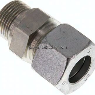 Gerade Schneidringverschr. G 3/4"-20 S (M30x2), Stahl verzinkt