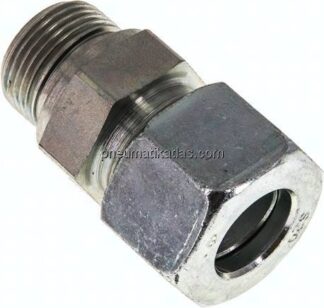 Gerade Schneidringverschr. G 3/4"-20 S (M30x2), Stahl verzinkt