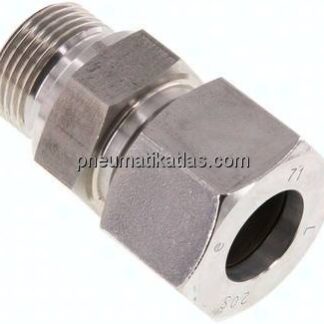 Gerade Schneidringverschr. G 3/4"-20 S (M30x2), 1.4571