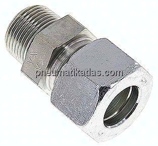 Gerade Schneidringverschr. R 3/4"-20 S (M30x2), Stahl verzinkt