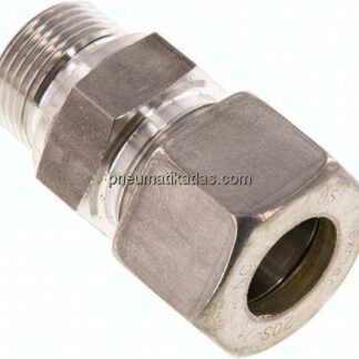 Gerade Schneidringverschr. G 3/4"-20 S (M30x2), Klemmring 1.4571 (NC)