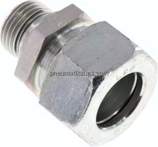 Gerade Schneidringverschr. G 1/2"-22 L (M30x2), Stahl verzinkt