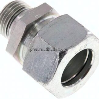 Gerade Schneidringverschr. G 1/2"-22 L (M30x2), Stahl verzinkt
