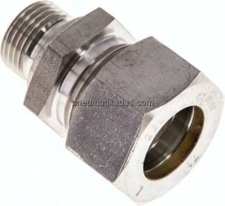 Gerade Schneidringverschr. G 1/2"-22 L (M30x2), Klemmring 1.4571 (NC)