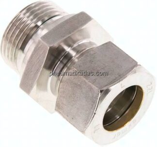 Gerade Schneidringverschr. G 1"-22 L (M30x2), Klemmring 1.4571 (NC)