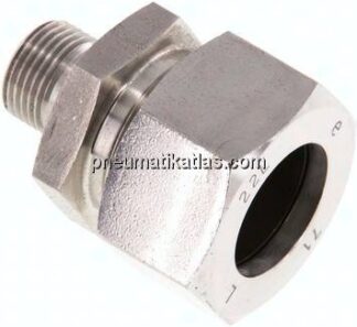 Gerade Schneidringverschr. G 3/8"-22 L (M30x2), 1.4571