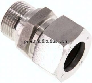 Gerade Schneidringverschr. G 3/4"-22 L (M30x2), 1.4571