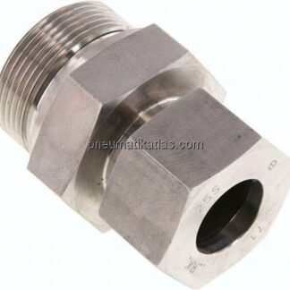 Gerade Schneidringverschr. G 1-1/2"-25 S (M36x2), 1.4571