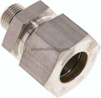 Gerade Schneidringverschr. G 1/2"-25 S (M36x2), Klemmring 1.4571 (NC)