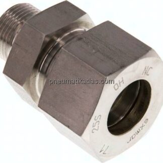 Gerade Schneidringverschr. G 3/4"-25 S (M36x2), Klemmring 1.4571 (NC)