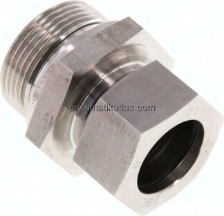 Gerade Schneidringverschr. G 1-1/4"-28 L (M36x2), 1.4571
