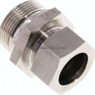 Gerade Schneidringverschr. G 1-1/4"-28 L (M36x2), 1.4571
