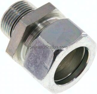 Gerade Schneidringverschr. G 3/4"-28 L (M36x2), Stahl verzinkt