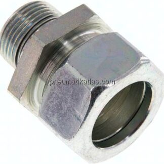 Gerade Schneidringverschr. G 3/4"-28 L (M36x2), Stahl verzinkt