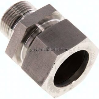 Gerade Schneidringverschr. G 3/4"-28 L (M36x2), 1.4571