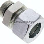 Gerade Schneidringverschr. UN 1-5/16"-12-30 S (M42x2), Stahl verzinkt