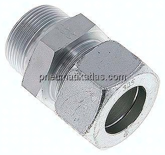 Gerade Schneidringverschr. M 42x2-30 S (M42x2), Stahl verzinkt