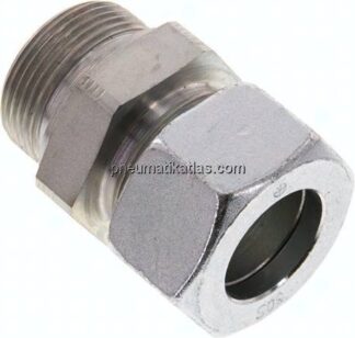 Gerade Schneidringverschr. G 1-1/4"-30 S (M42x2), Stahl verzinkt