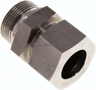 Gerade Schneidringverschr. G 1-1/4"-30 S (M42x2), 1.4571
