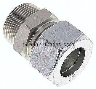 Gerade Schneidringverschr. R 1-1/4"-30 S (M42x2), Stahl verzinkt