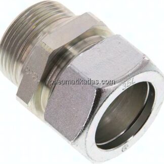 Gerade Schneidringverschr. G 1-1/4"-35 L (M45x2), Stahl verzinkt