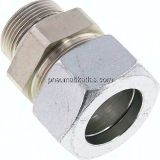 Gerade Schneidringverschr. G 1-1/4"-38 S (M52x2), Stahl verzinkt
