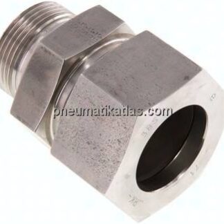 Gerade Schneidringverschr. G 1-1/4"-38 S (M52x2), 1.4571