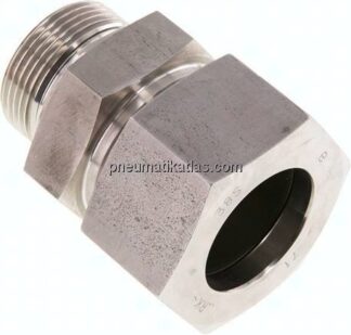 Gerade Schneidringverschr. G 1-1/4"-38 S (M52x2), 1.4571