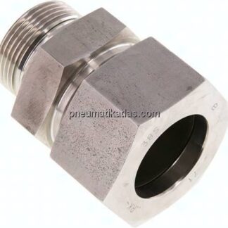 Gerade Schneidringverschr. G 1-1/4"-38 S (M52x2), 1.4571