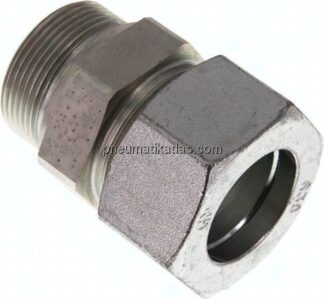 Gerade Schneidringverschr. G 1-1/2"-38 S (M52x2), Stahl verzinkt