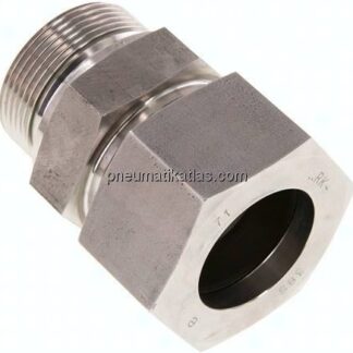 Gerade Schneidringverschr. G 1-1/2"-38 S (M52x2), 1.4571