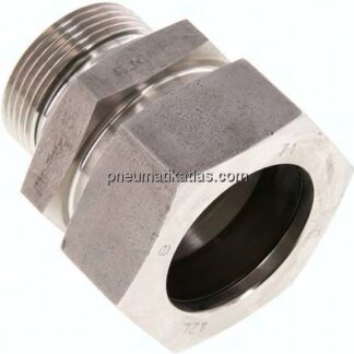 Gerade Schneidringverschr. G 1-1/4"-42 L (M52x2), 1.4571