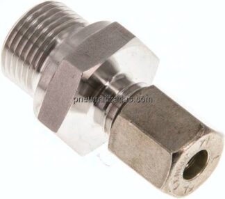 Gerade Schneidringverschr. G 3/8"-6 L (M12x1,5), Klemmring 1.4571 (NC)