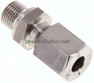 Gerade Schneidringverschr. G 1/8"-6 L (M12x1,5), 1.4571