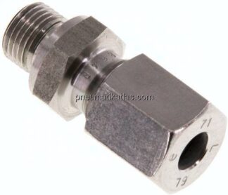 Gerade Schneidringverschr. G 1/8"-6 L (M12x1,5), 1.4571