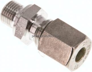 Gerade Schneidringverschr. G 1/8"-6 L (M12x1,5), Klemmring 1.4571 (NC)