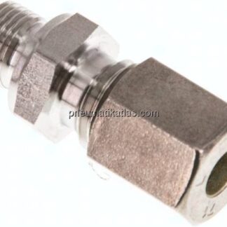 Gerade Schneidringverschr. G 1/8"-6 L (M12x1,5), Klemmring 1.4571 (NC)