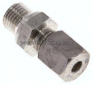 Gerade Schneidringverschr. M 14x1,5-6 S (M14x1,5), Klemmring 1.4571 (NC)