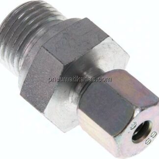 Gerade Schneidringverschr. G 1/2"-6 S (M14x1,5), Stahl verzinkt