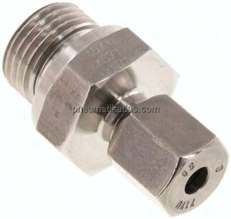 Gerade Schneidringverschr. G 1/2"-6 S (M14x1,5), 1.4571